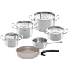 Bộ nồi Fissler Pure 6 món (4 nồi + 1 quánh + 1 chảo)