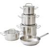 Bộ nồi Fissler Profi set 5 món (4 nồi + 1 chảo tổ ong) vung kính