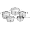 Bộ nồi Fissler Pure 5 món vung inox kèm quánh
