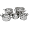 Bộ nồi Fissler Original Profi set 5 món (4 nồi + 1 quánh) vung kính