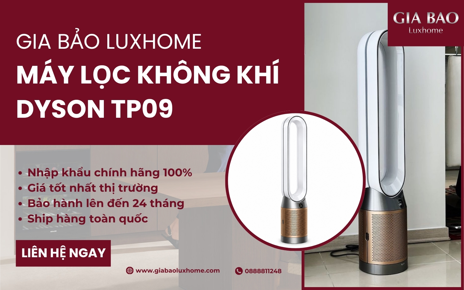 mua máy lọc không khí dyson tp9