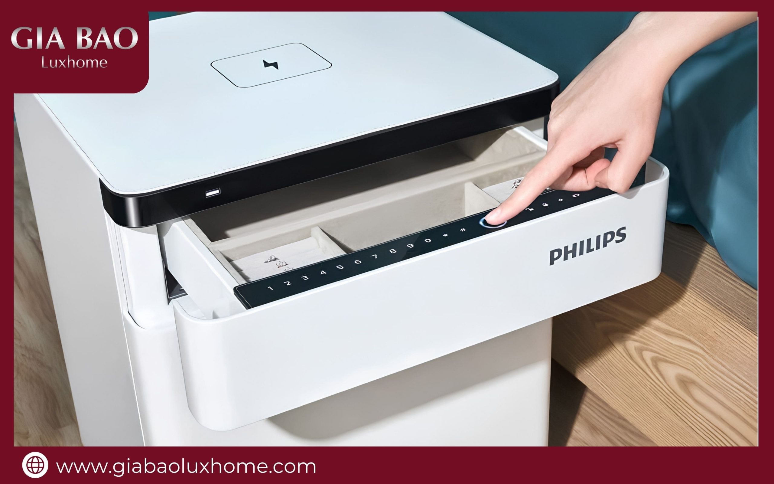 Hướng dẫn sử dụng két sắt Philips SBX301