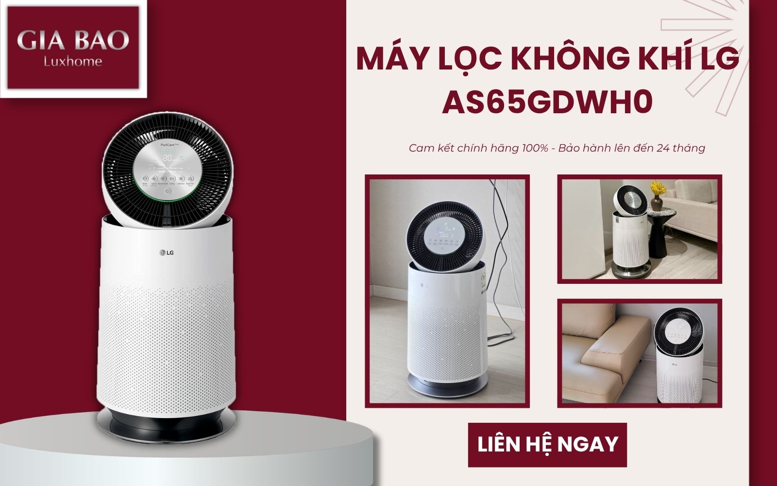 Liên hệ cho Gia Bảo Luxhome ngay
