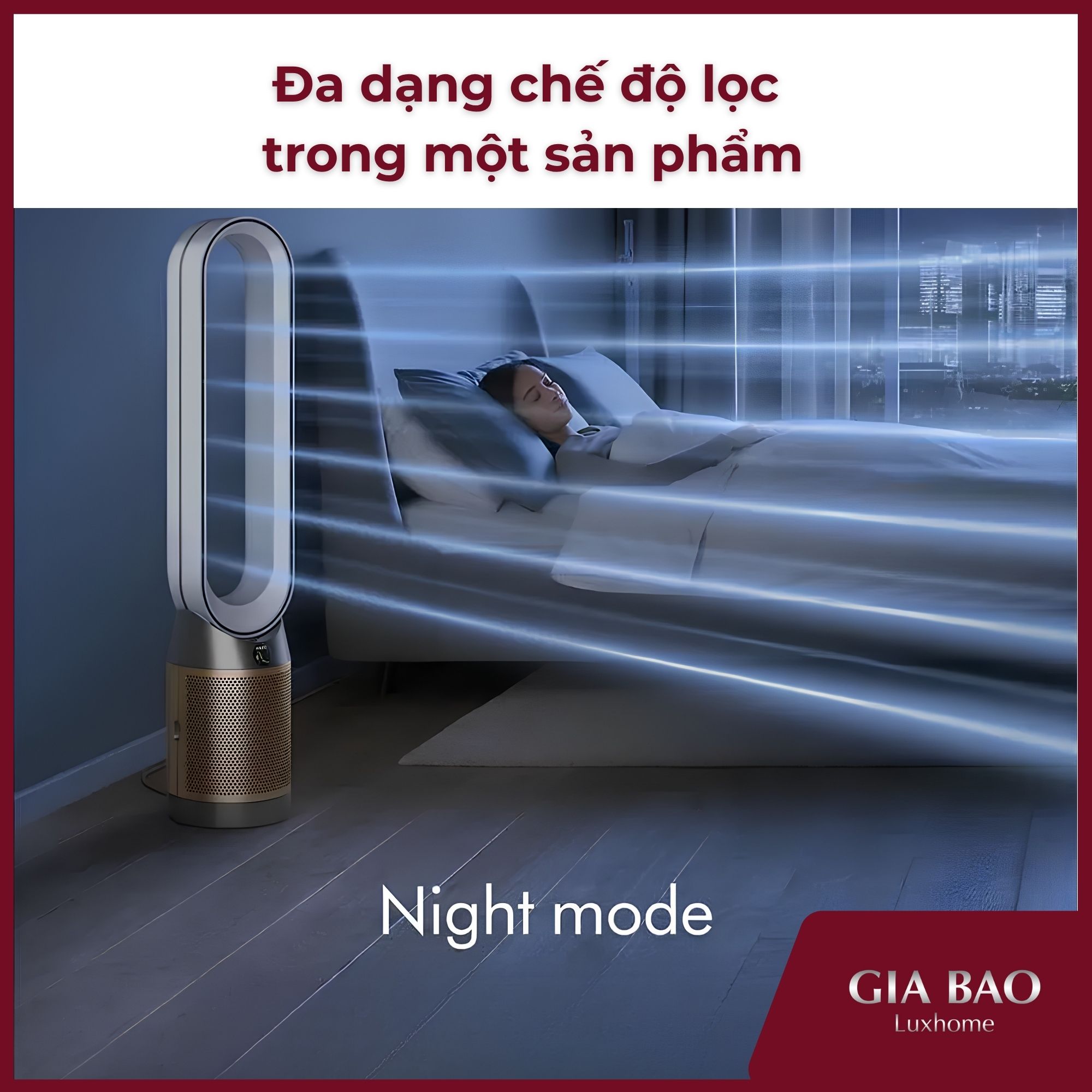 đa dạng chế độ lọc