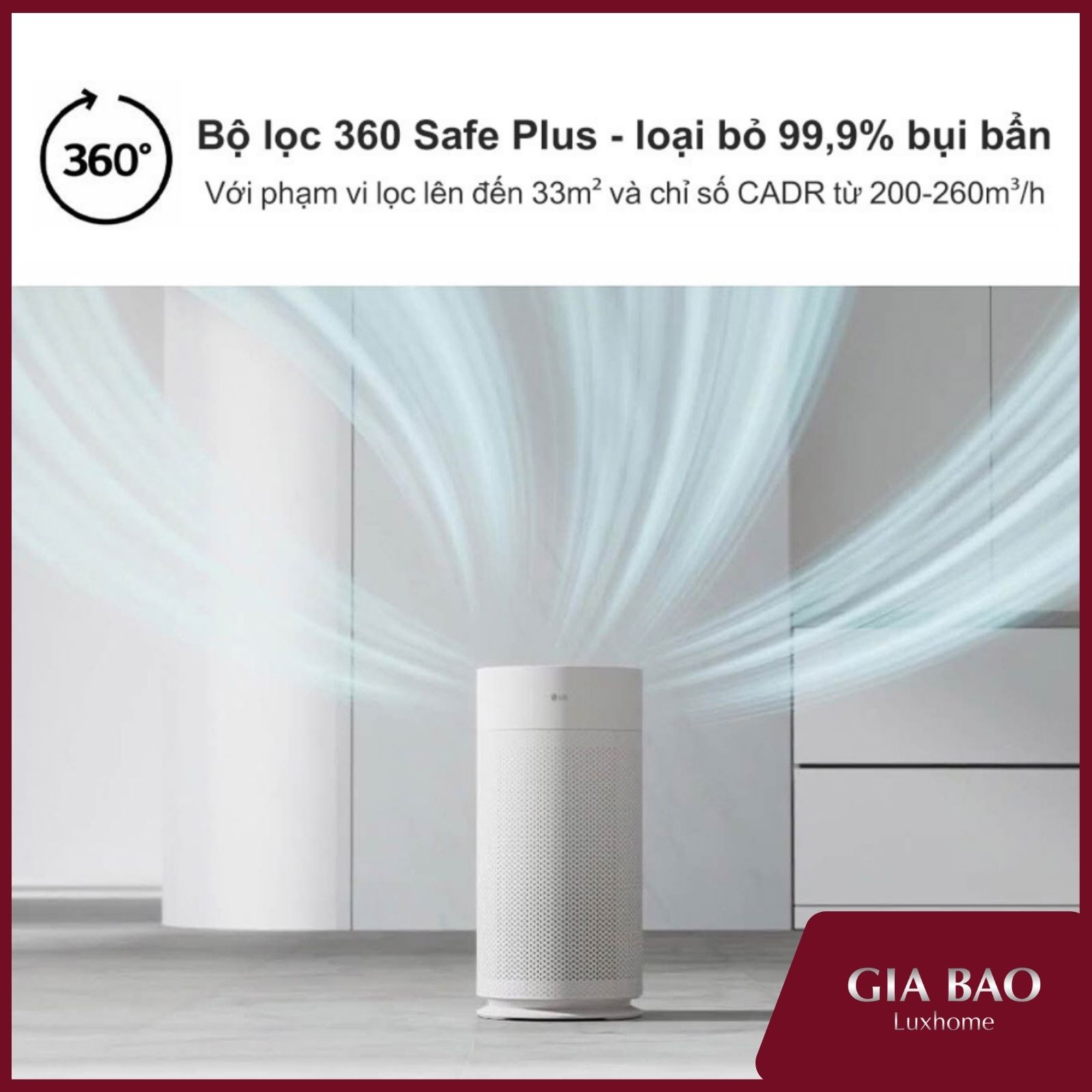 Hệ thống lọc đa lớp 360 độ