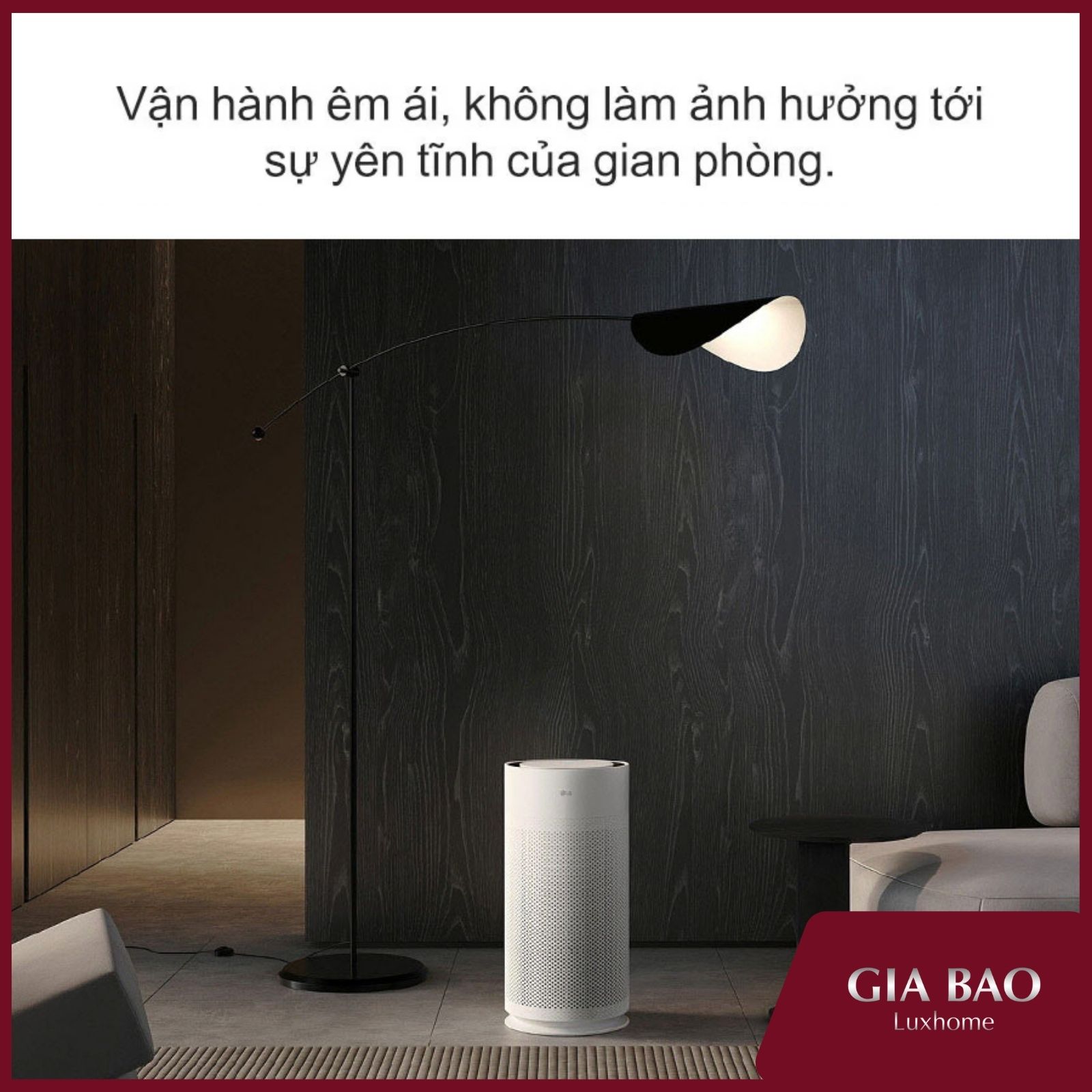 Vận hành êm ái, hạn chế tiếng ồn