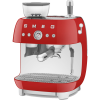 Máy pha cà phê Smeg EGF03RDEU - Màu đỏ cao cấp