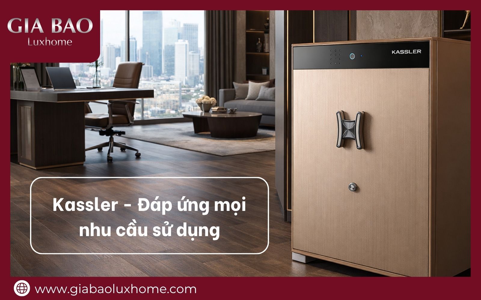 Lựa chọn két sắt Kassler thông minh dựa trên nhu cầu lắp đặt và sử dụng thực tế Hướng dẫn chọn két sắt điện tử Kassler phù hợp