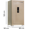 Két sắt thông minh Liberty LB1200 Pro 184kg