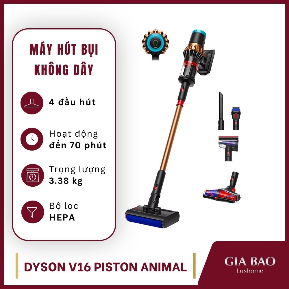 Máy hút bụi không dây Dyson V16 Piston Animal