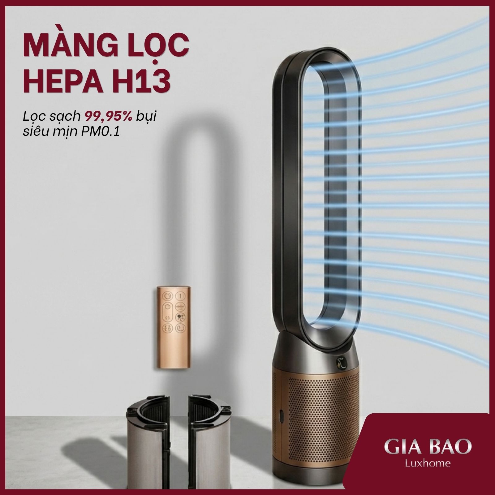 Máy lọc không khí Dyson Cool PC2 De-NOx TP12 Purifier