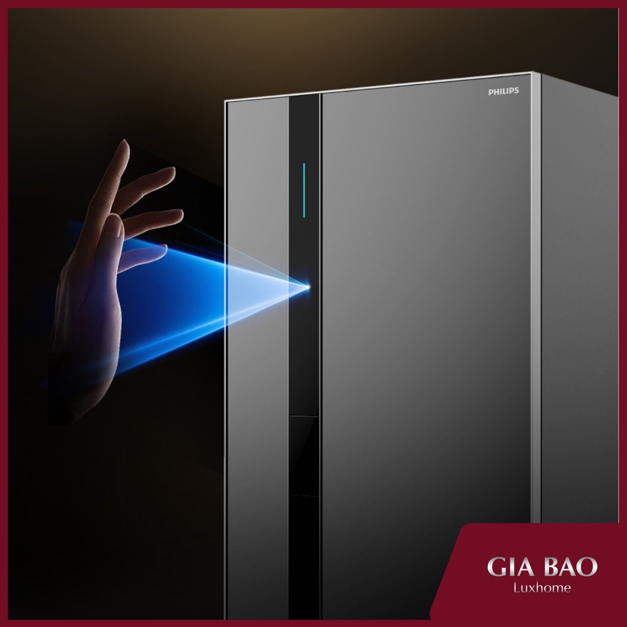 Két Philips mở khóa đa phương thức, kể cả nhận diện chỉ tay Hệ thống mở khóa linh hoạt và an toàn