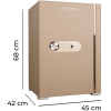 Két sắt thông minh Liberty LB68 S9 Pro 80kg