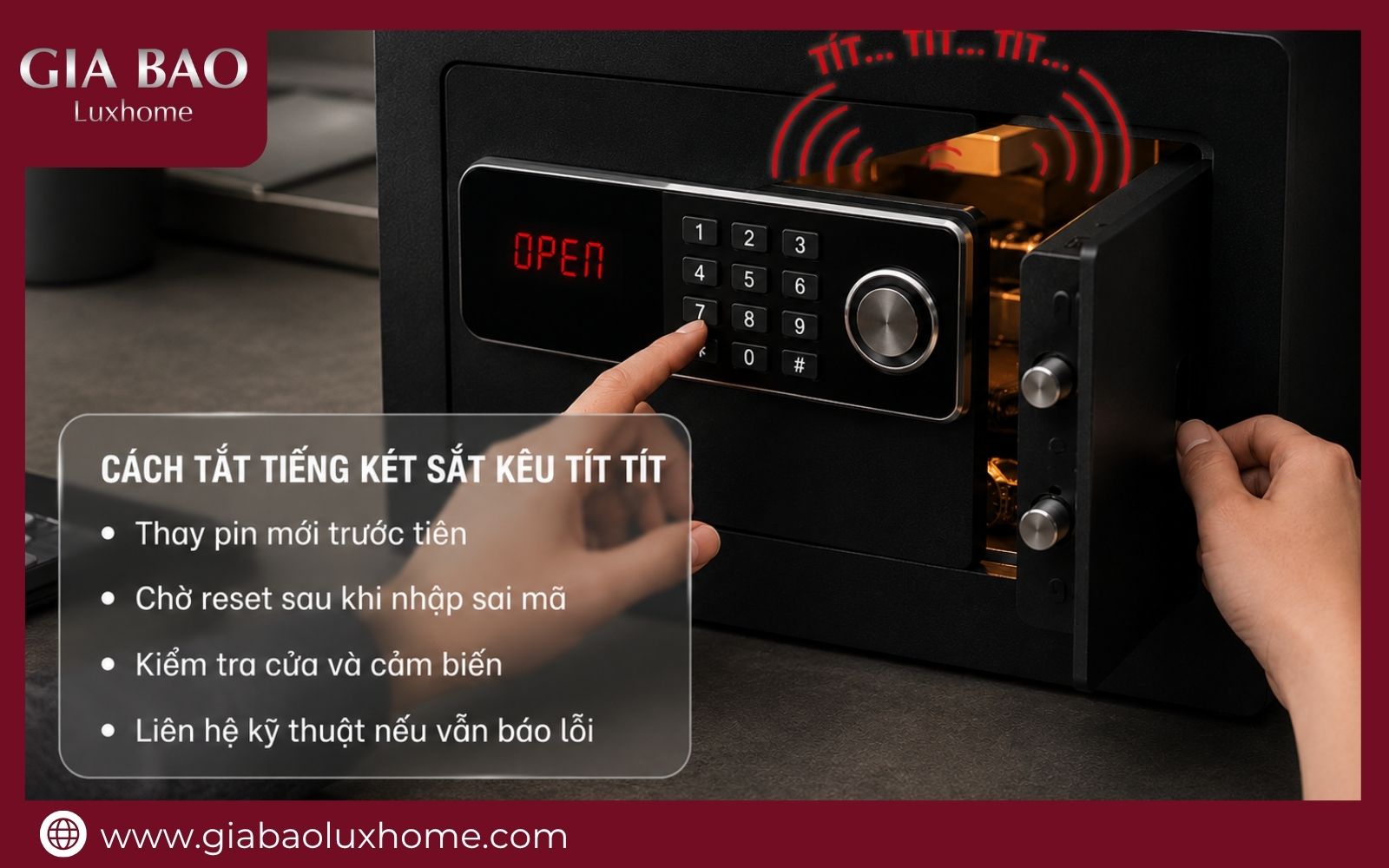 Cách Tắt Tiếng Két Sắt Kêu Tít Tít 