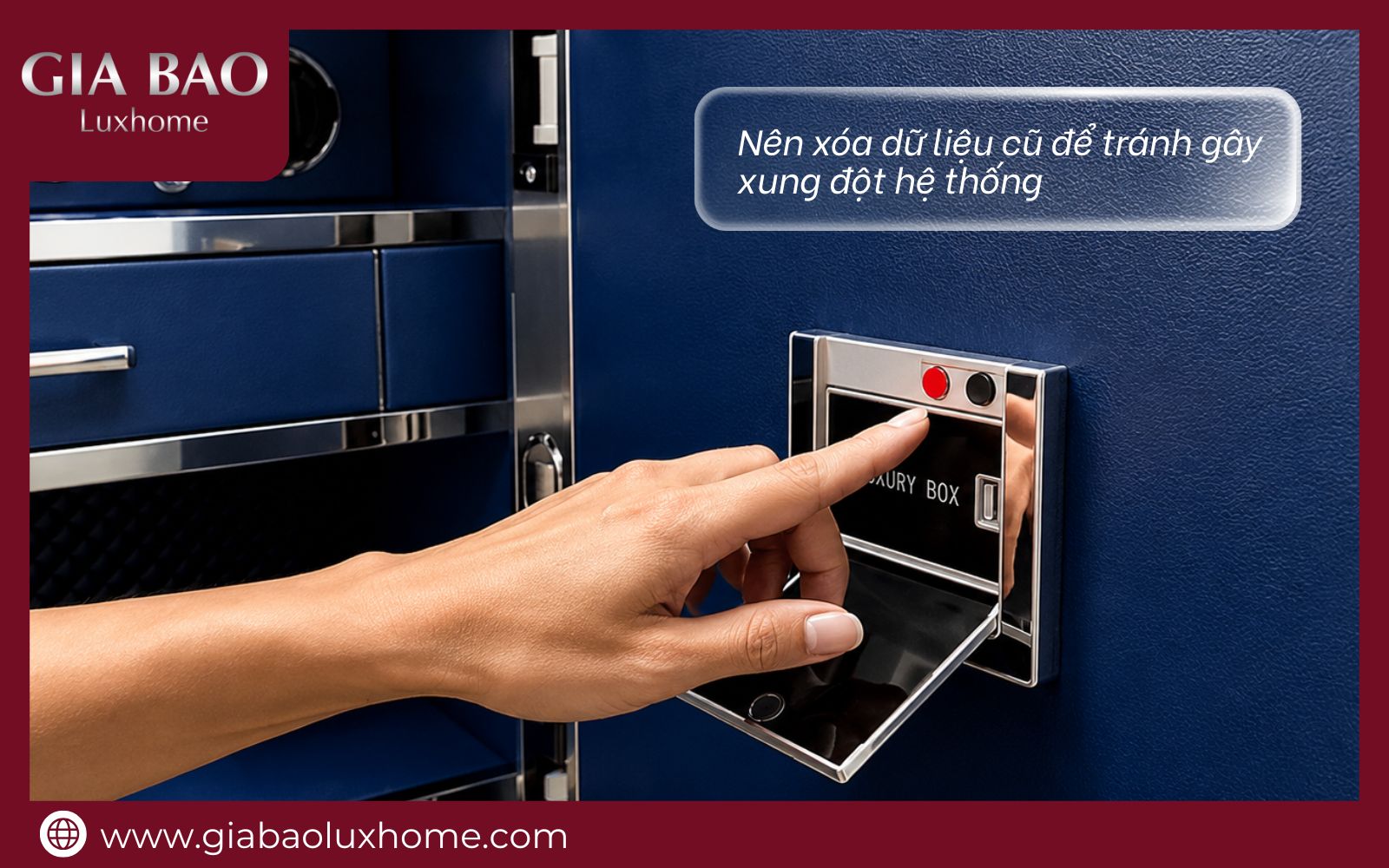 Cần lưu ý gì trước khi đổi mật khẩu cho két sắt?