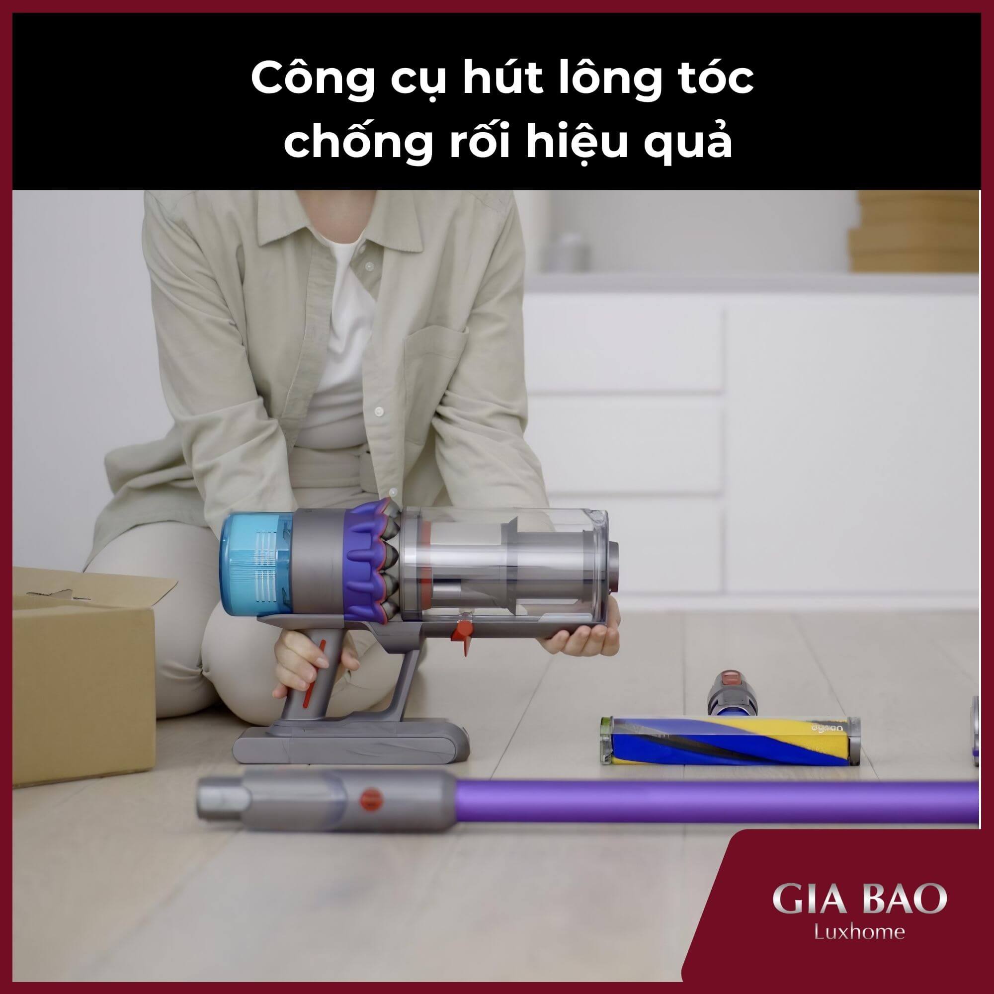máy hút bụi Dyson Gen5 Detect công cụ hút lông