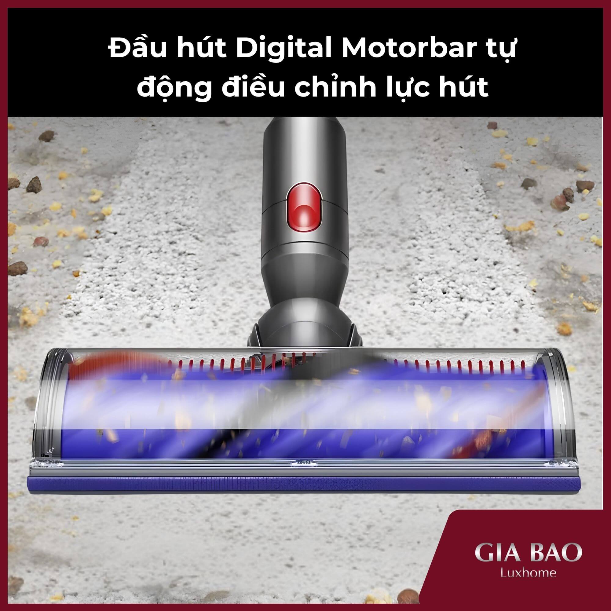 máy hút bụi Dyson Gen5 Detect đầu hút Digital Motorbar
