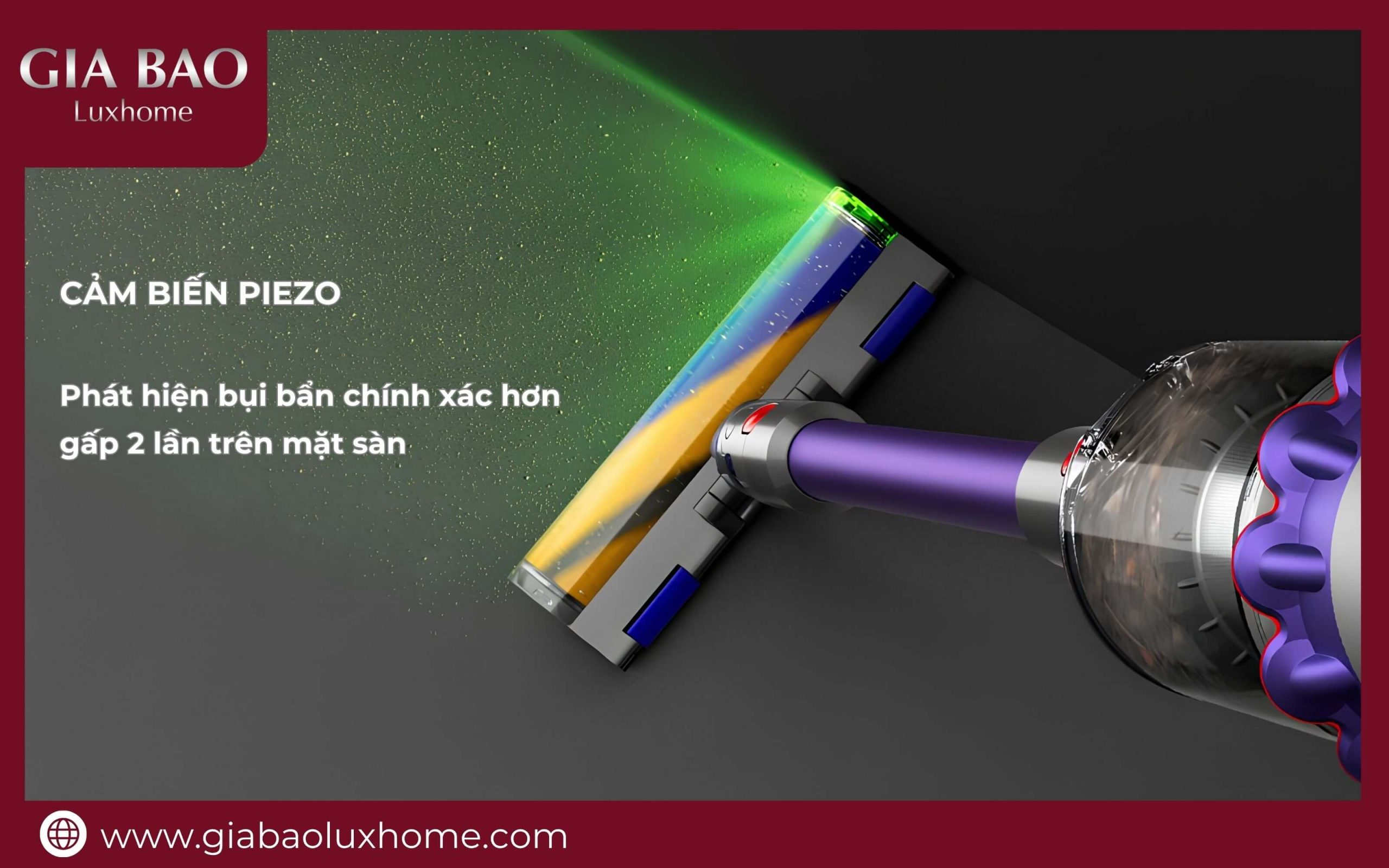 máy hút bụi Dyson Gen5 Detect phát hiện bụi mịn 