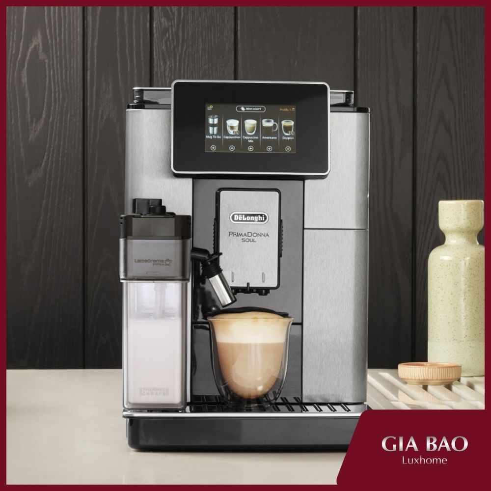 Máy pha cà phê Delonghi bán tự động cho trải nghiệm kiểm soát tốt hơn Máy pha cà phê bán tự động Delonghi