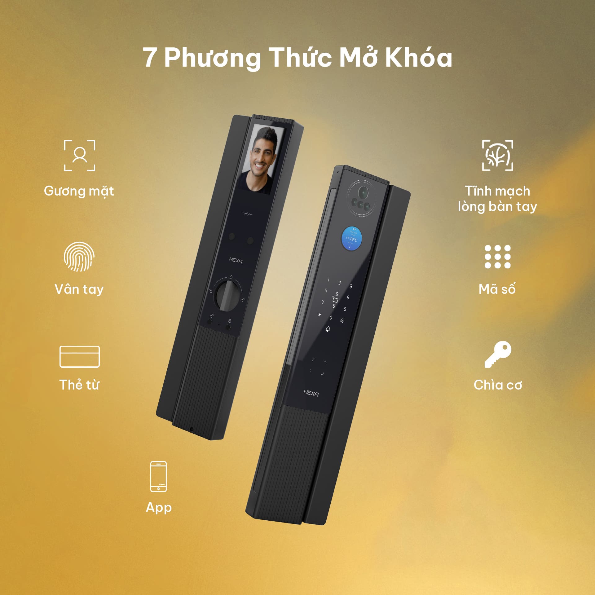 khoá cửa Philips 4 cấp công nghệ