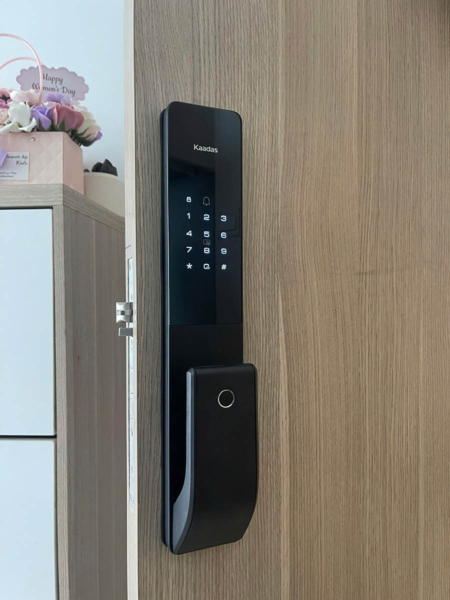 Khoá cửa vân tay Kaadas Q15-5WK - Kết nối wifi - ảnh 2