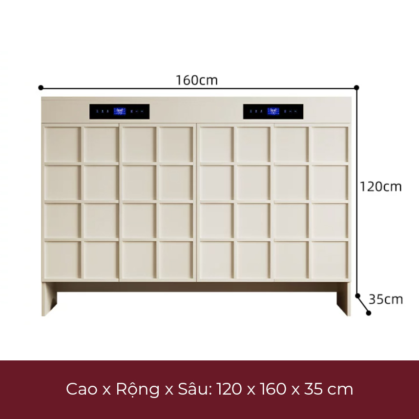 Tủ giày thông minh khử mùi sấy khô GB10 - ảnh 9
