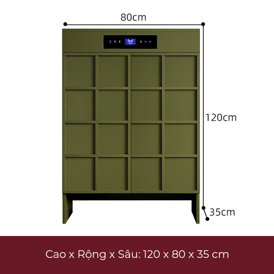 Tủ giày thông minh khử mùi sấy khô GB10