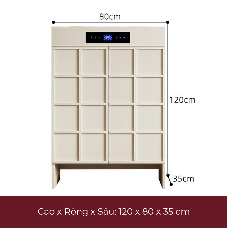 Tủ giày thông minh khử mùi sấy khô GB10 - ảnh 5