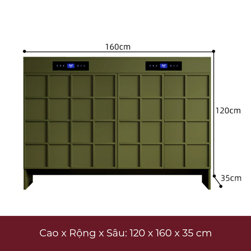 Tủ giày thông minh khử mùi sấy khô GB10 - ảnh 10