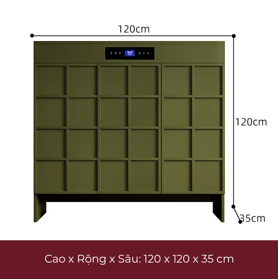 Tủ giày thông minh khử mùi sấy khô GB10 - ảnh 6