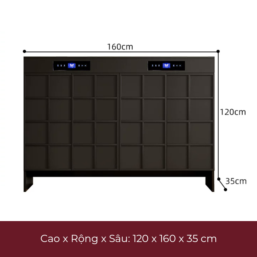 Tủ giày thông minh khử mùi sấy khô GB10 - ảnh 11