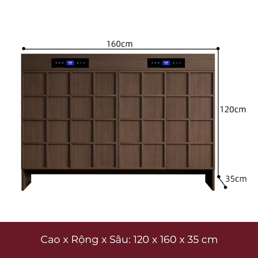Tủ giày thông minh khử mùi sấy khô GB10 - ảnh 2