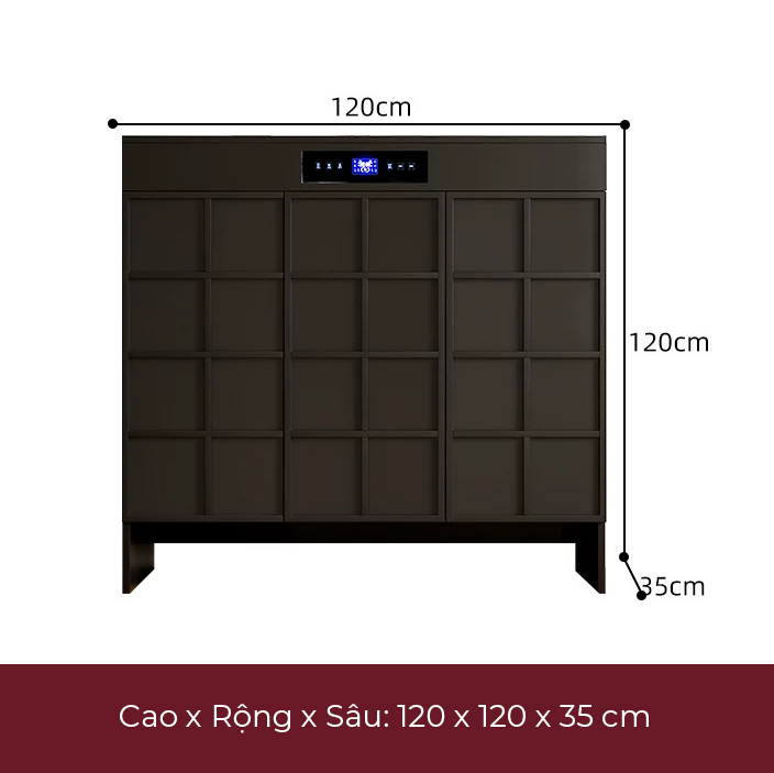 Tủ giày thông minh khử mùi sấy khô GB10 - ảnh 8