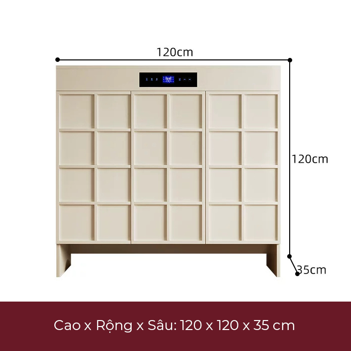 Tủ giày thông minh khử mùi sấy khô GB10 - ảnh 7