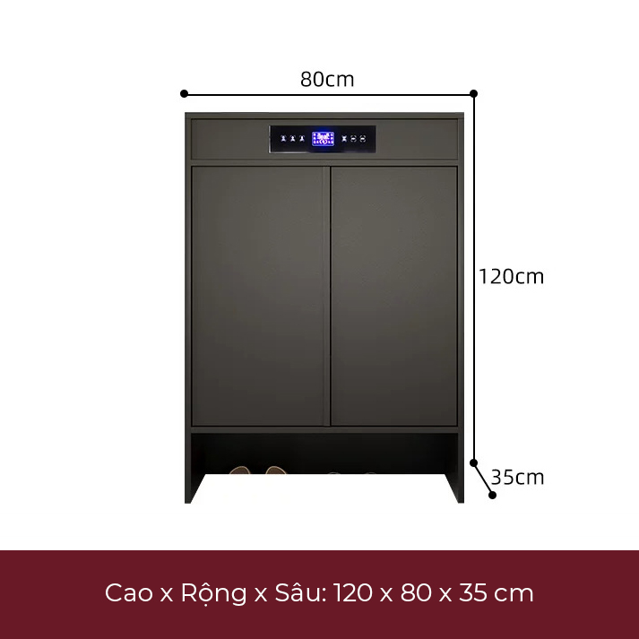 Tủ giày thông minh khử mùi sấy khô GB11 - ảnh 4