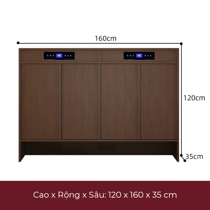 Tủ giày thông minh khử mùi sấy khô GB11 - ảnh 2