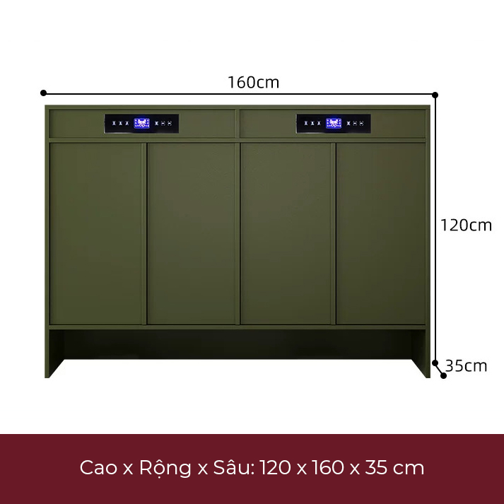 Tủ giày thông minh khử mùi sấy khô GB11 - ảnh 12