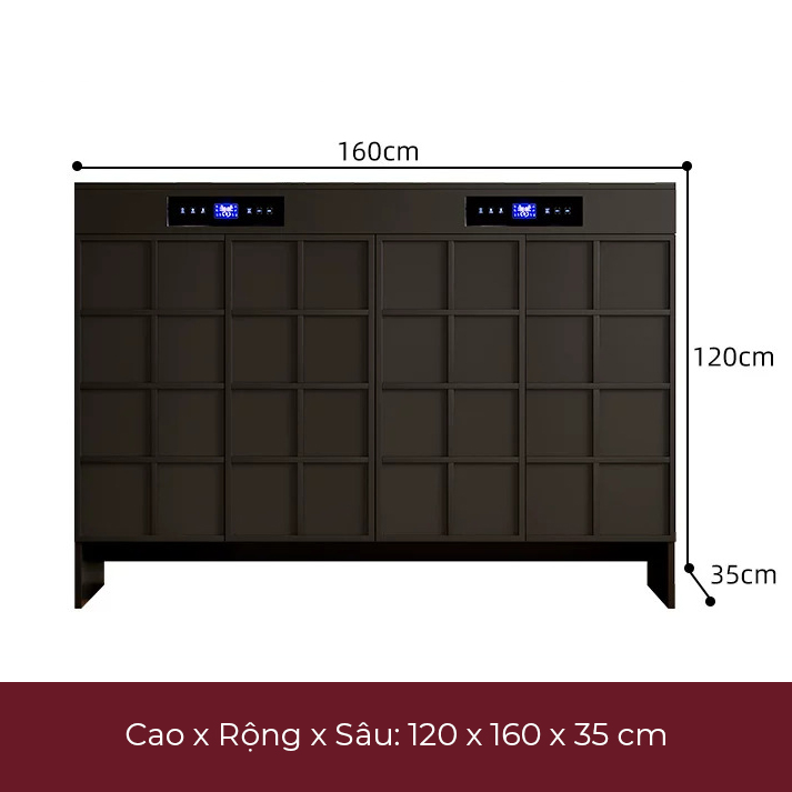 Tủ giày thông minh khử mùi sấy khô GB11 - ảnh 11