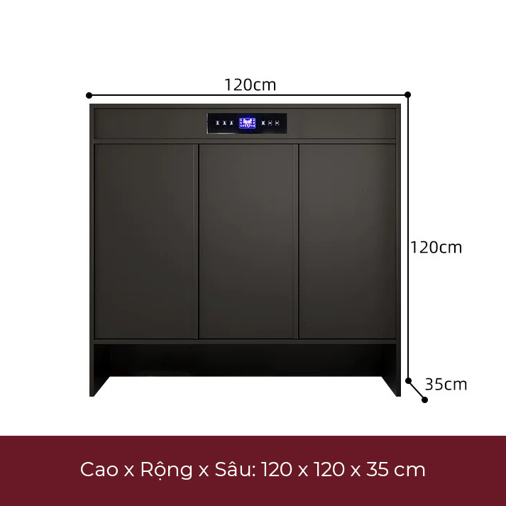 Tủ giày thông minh khử mùi sấy khô GB11 - ảnh 7