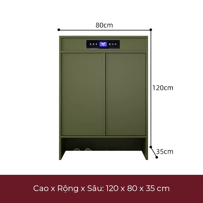 Tủ giày thông minh khử mùi sấy khô GB11 - ảnh 6