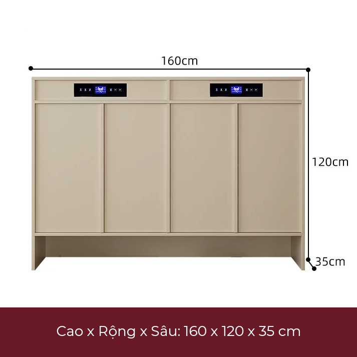 Tủ giày thông minh khử mùi sấy khô GB11 - ảnh 10