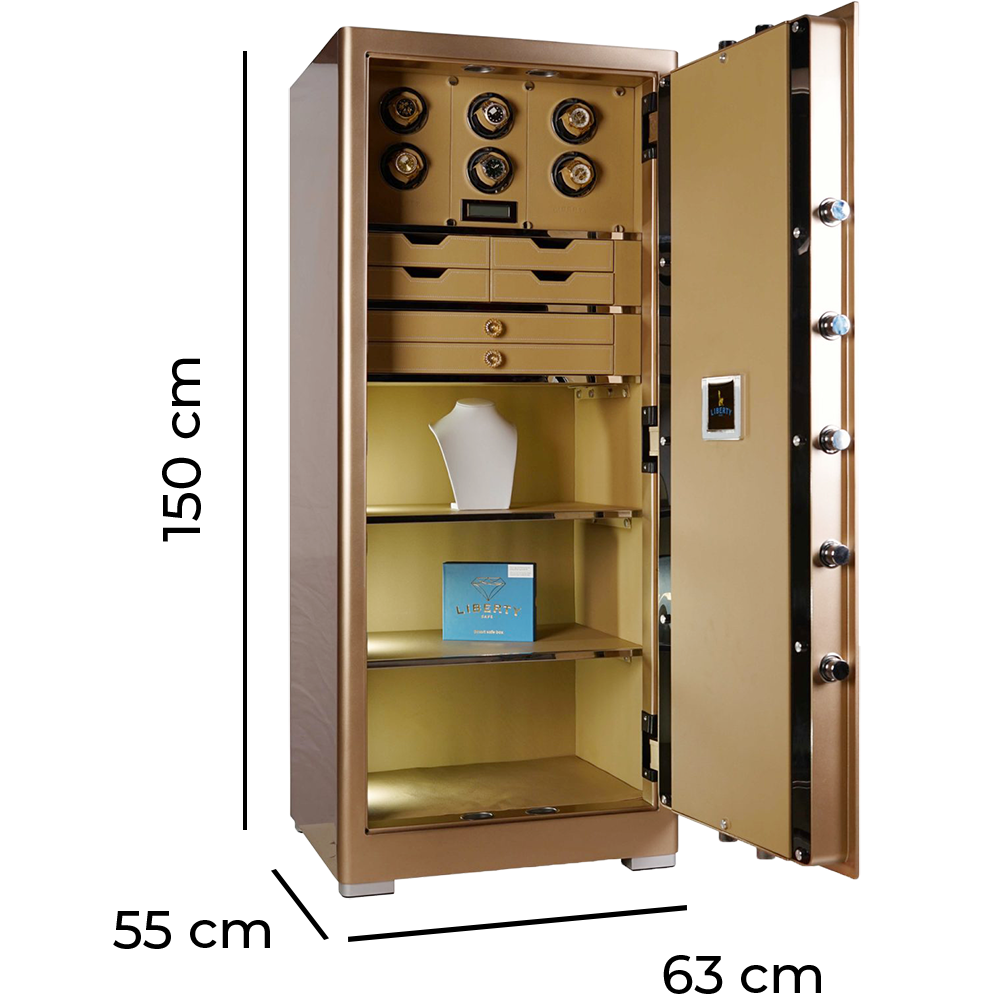 Két sắt Liberty LB1500 Pro Special Edition - Phiên bản 6 đồng hồ