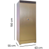 Két sắt Liberty LB1500 S7II Premium Valis 300kg - Phiên bản 6 đồng hồ