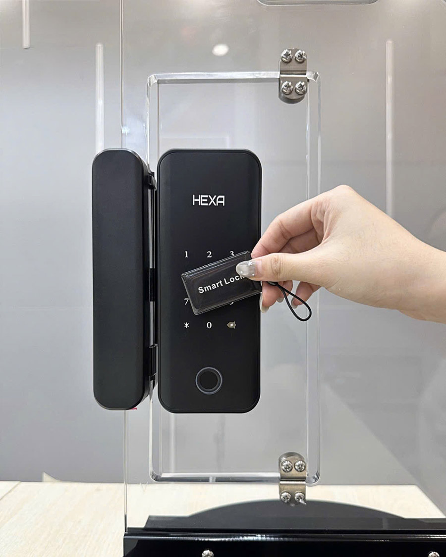 Khoá cửa kính thuỷ lực Hexa G200 - ảnh 4