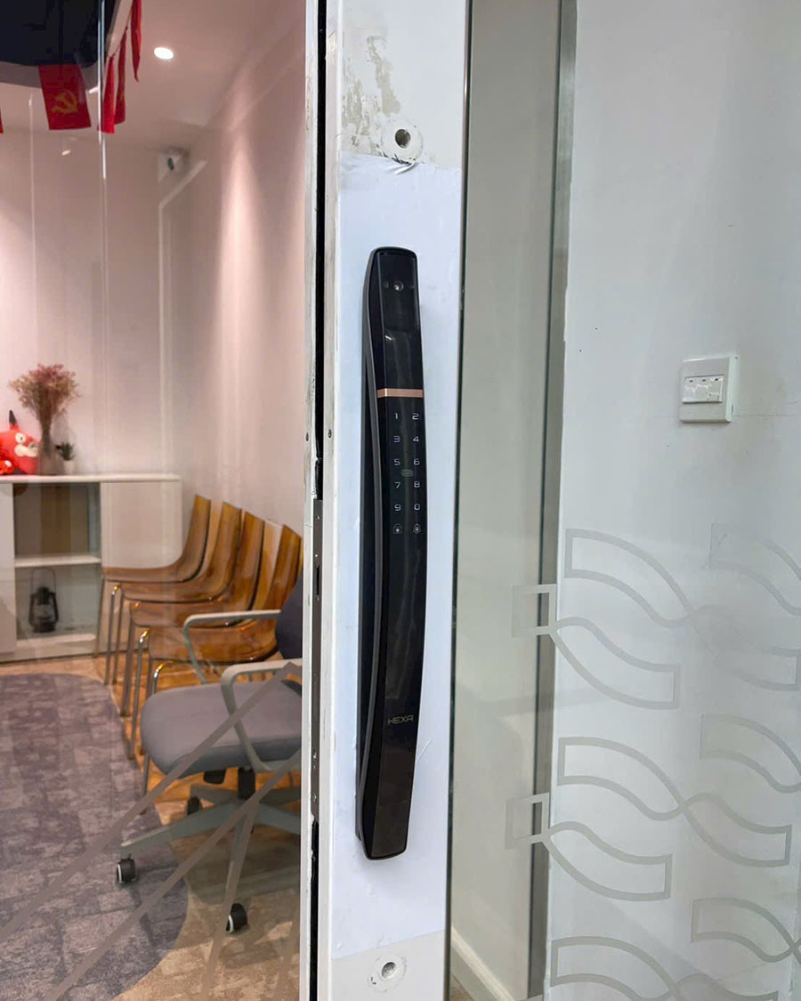 Khoá cửa thông minh Hexa P300-Pro cho cửa nhôm - ảnh 9