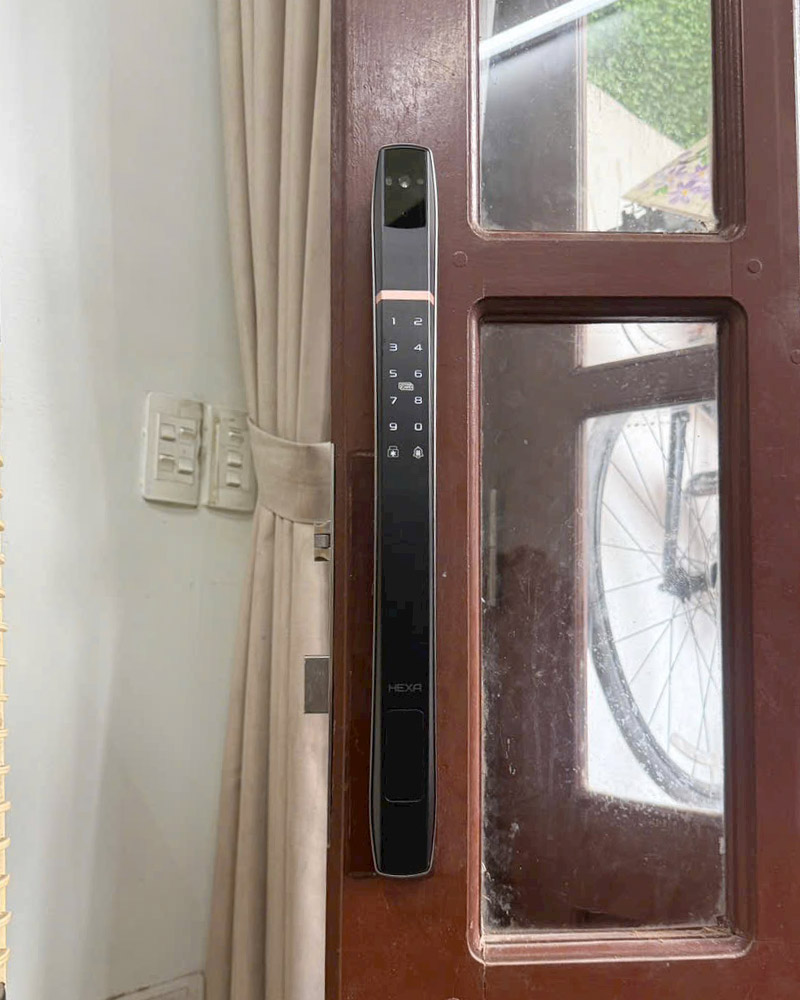 Khoá cửa thông minh Hexa P300-Pro cho cửa nhôm - ảnh 5