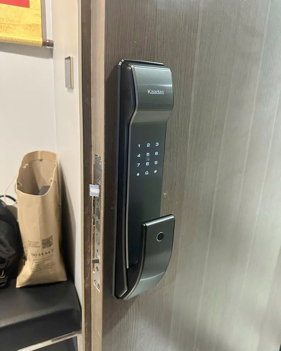 Khóa vân tay cửa gỗ Kaadas K9-5W - Kết nối wifi - ảnh 12