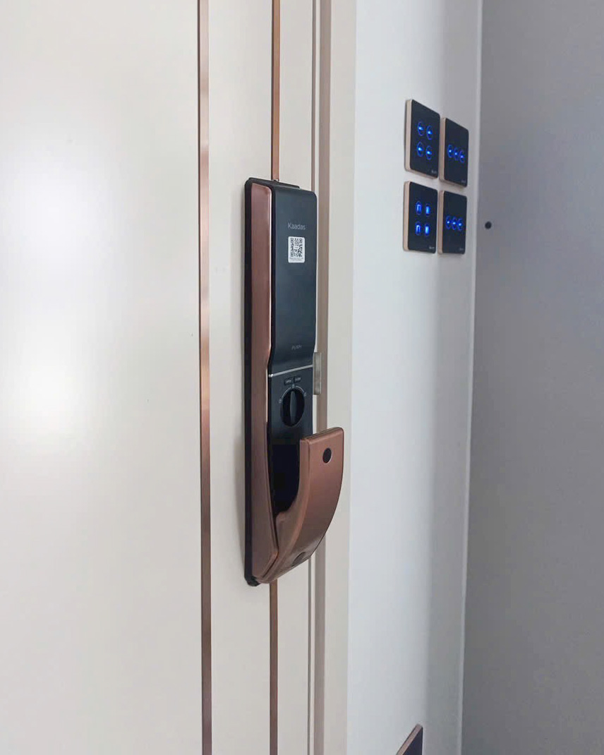 Khóa vân tay cửa gỗ Kaadas K9-5W - Kết nối wifi - ảnh 8