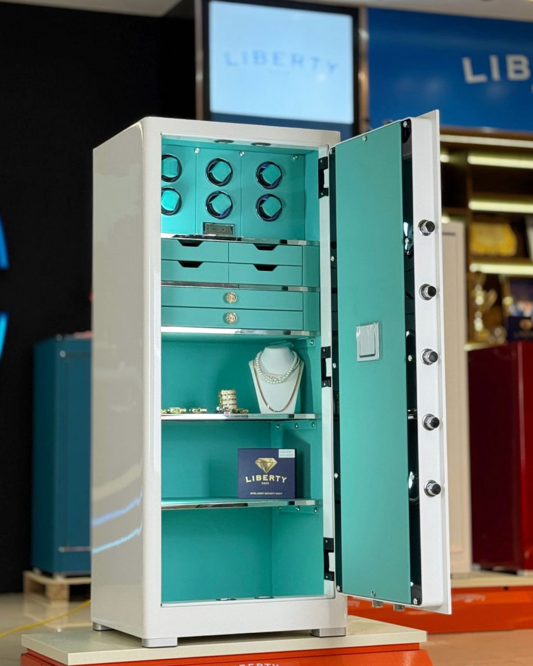 Két sắt Liberty LB1500 Pro Special Edition - Phiên bản 6 đồng hồ - ảnh 5