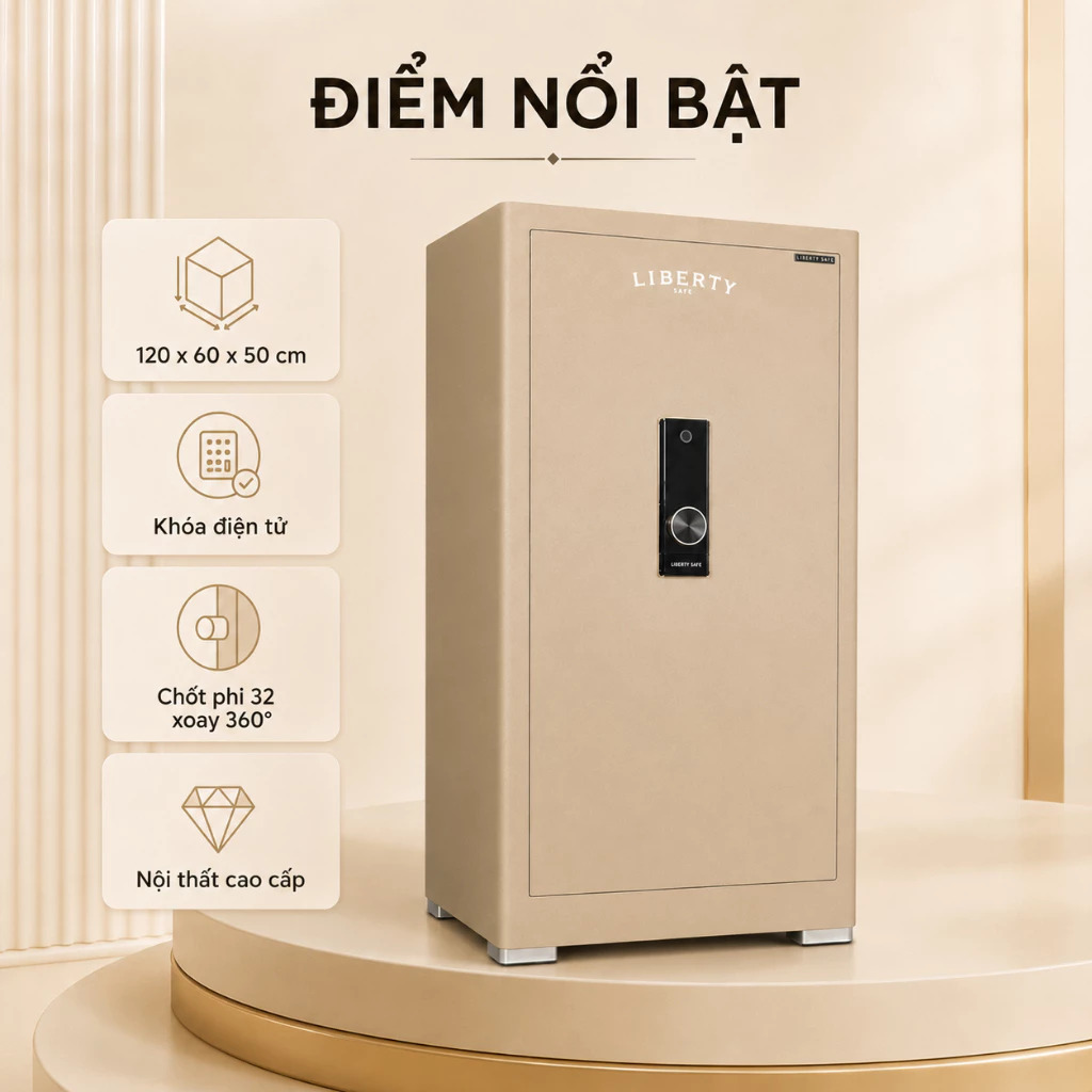 Két sắt thông minh Liberty LB1200 Pro 184kg